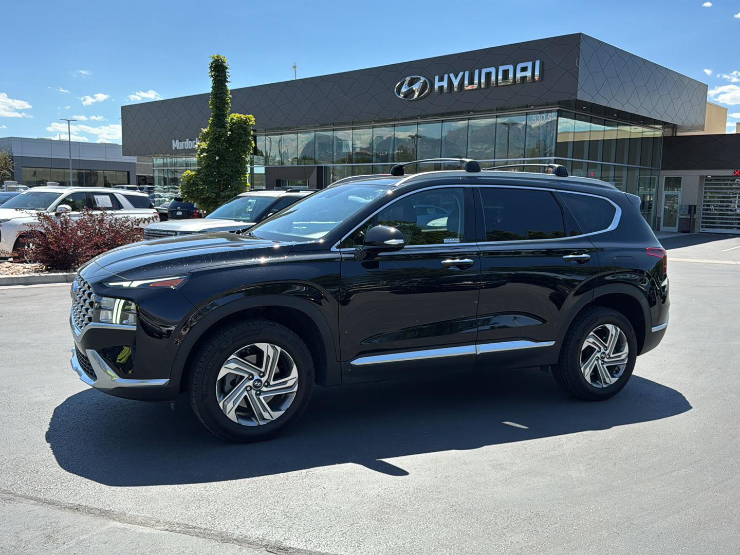 Twilight Black 2022 Hyundai Santa Fe SUV / Crossover All-Wheel Drive Automatic