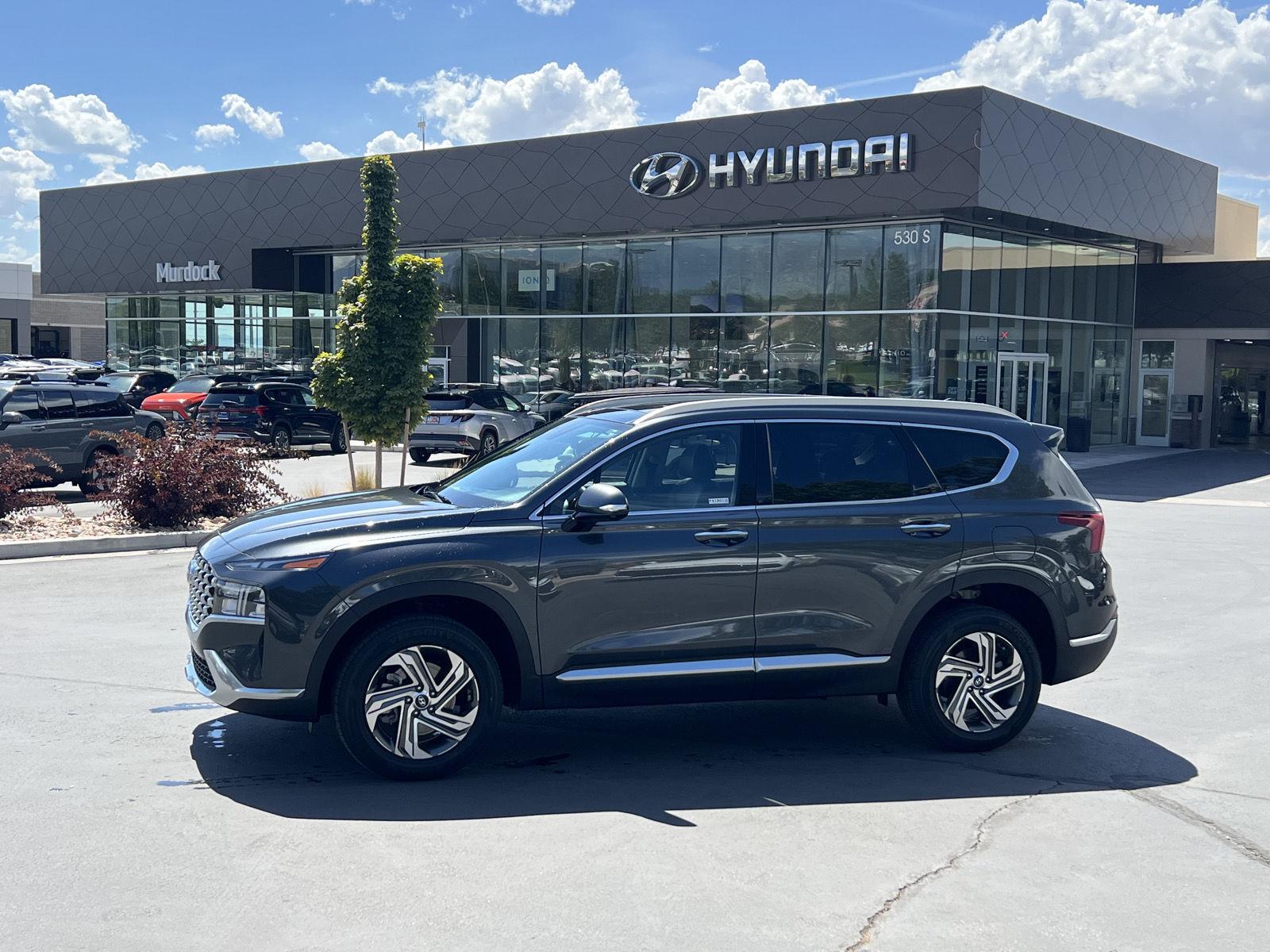 Portofino Gray 2023 Hyundai Santa Fe SUV / Crossover All-Wheel Drive Automatic