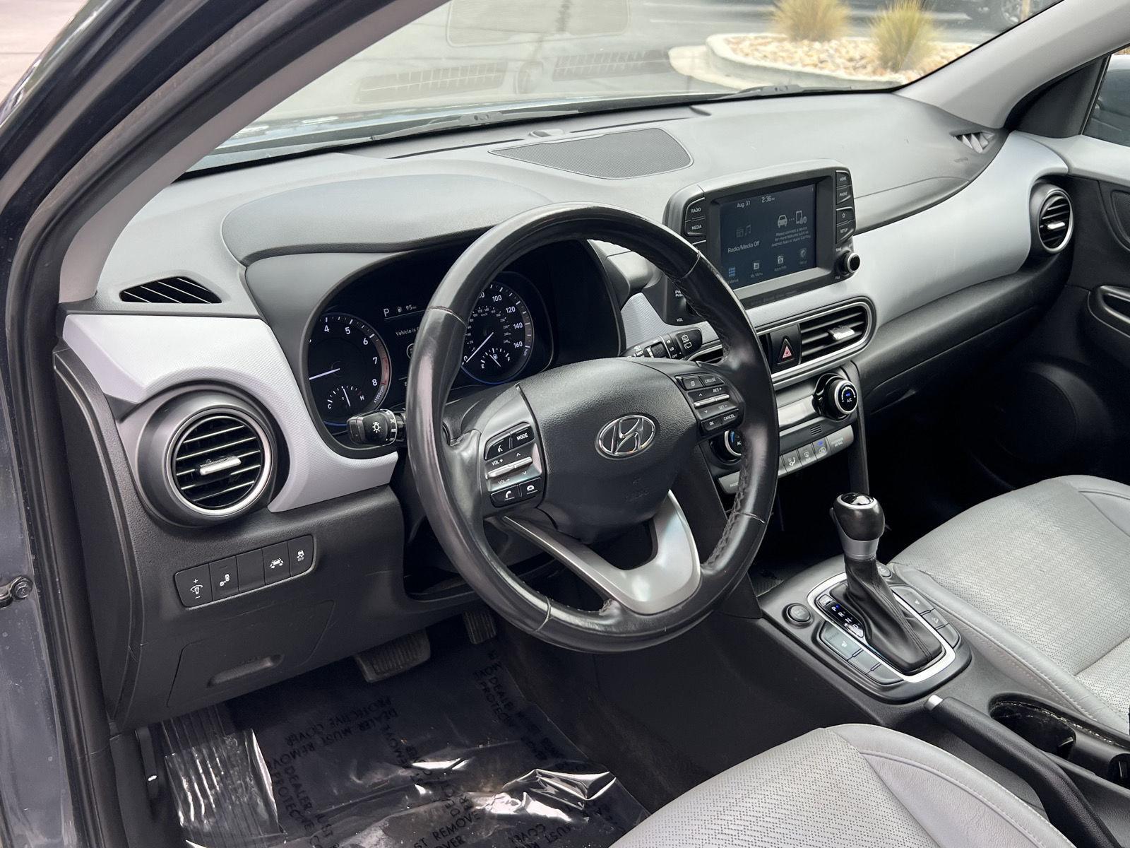 Used 2021 Hyundai Kona Limited with VIN KM8K3CA52MU694311 for sale in Lindon, UT
