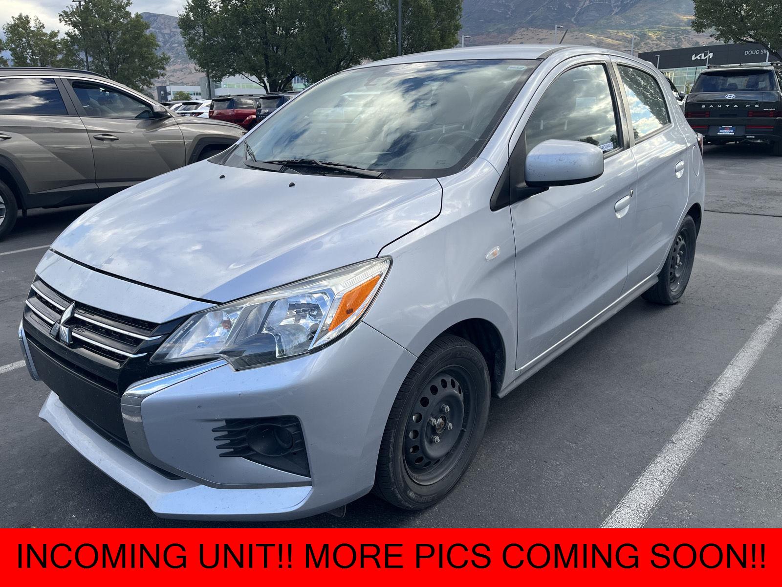 Starlight Silver Metallic 2022 Mitsubishi Mirage Hatchback Front-Wheel Drive Manual
