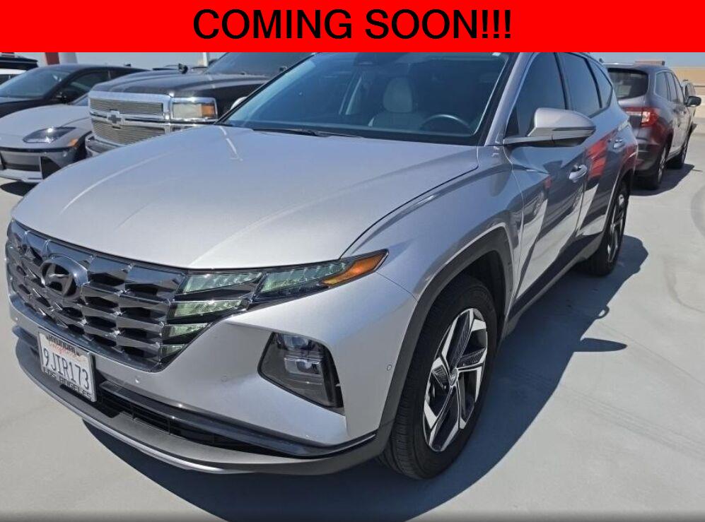 Shimmering Silver 2023 Hyundai Tucson Hybrid Plug-In SUV / Crossover All-Wheel Drive Automatic