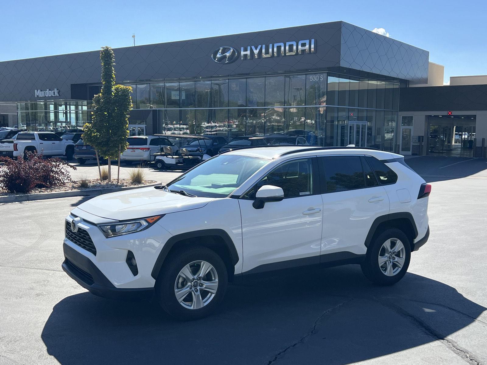 Super White 2020 Toyota RAV4 SUV / Crossover All-Wheel Drive Automatic