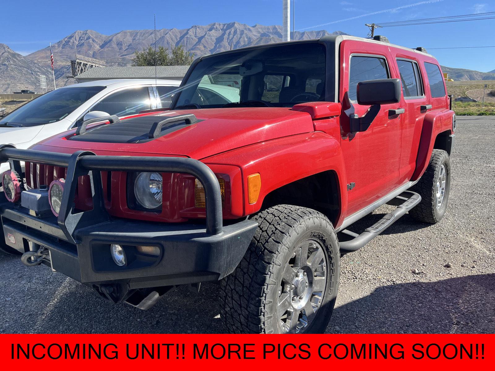 Victory Red 2010 Hummer H3 SUV / Crossover Four-Wheel Drive 4-Speed Automatic