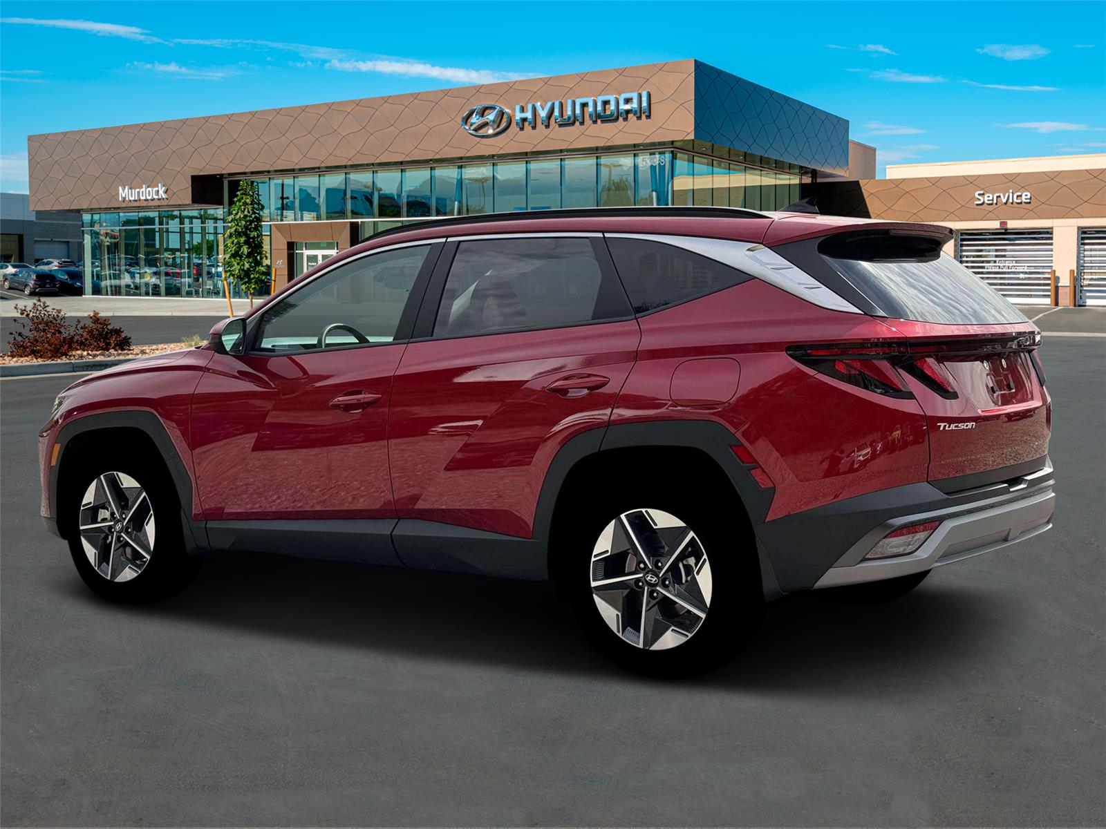 New 2026 Ultimate Red Hyundai SEL AWD image 4