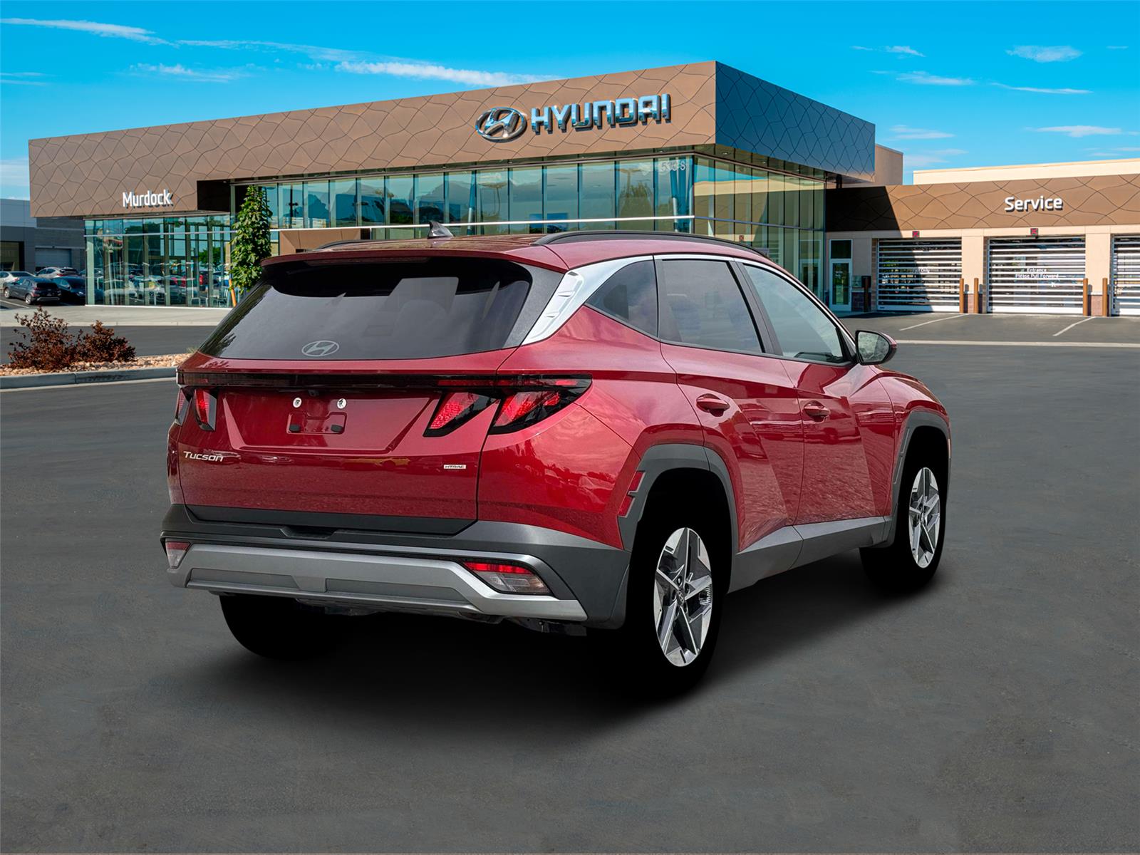 New 2026 Ultimate Red Hyundai SEL AWD image 7