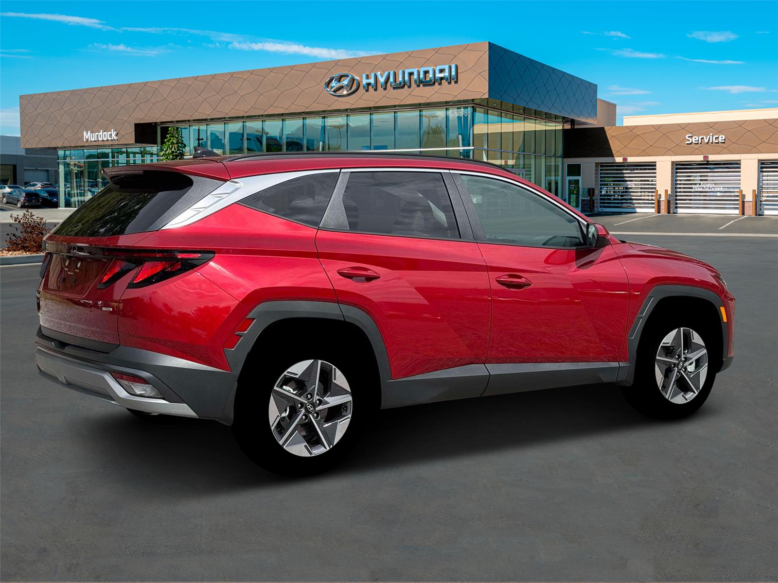 New 2026 Ultimate Red Hyundai SEL AWD image 8