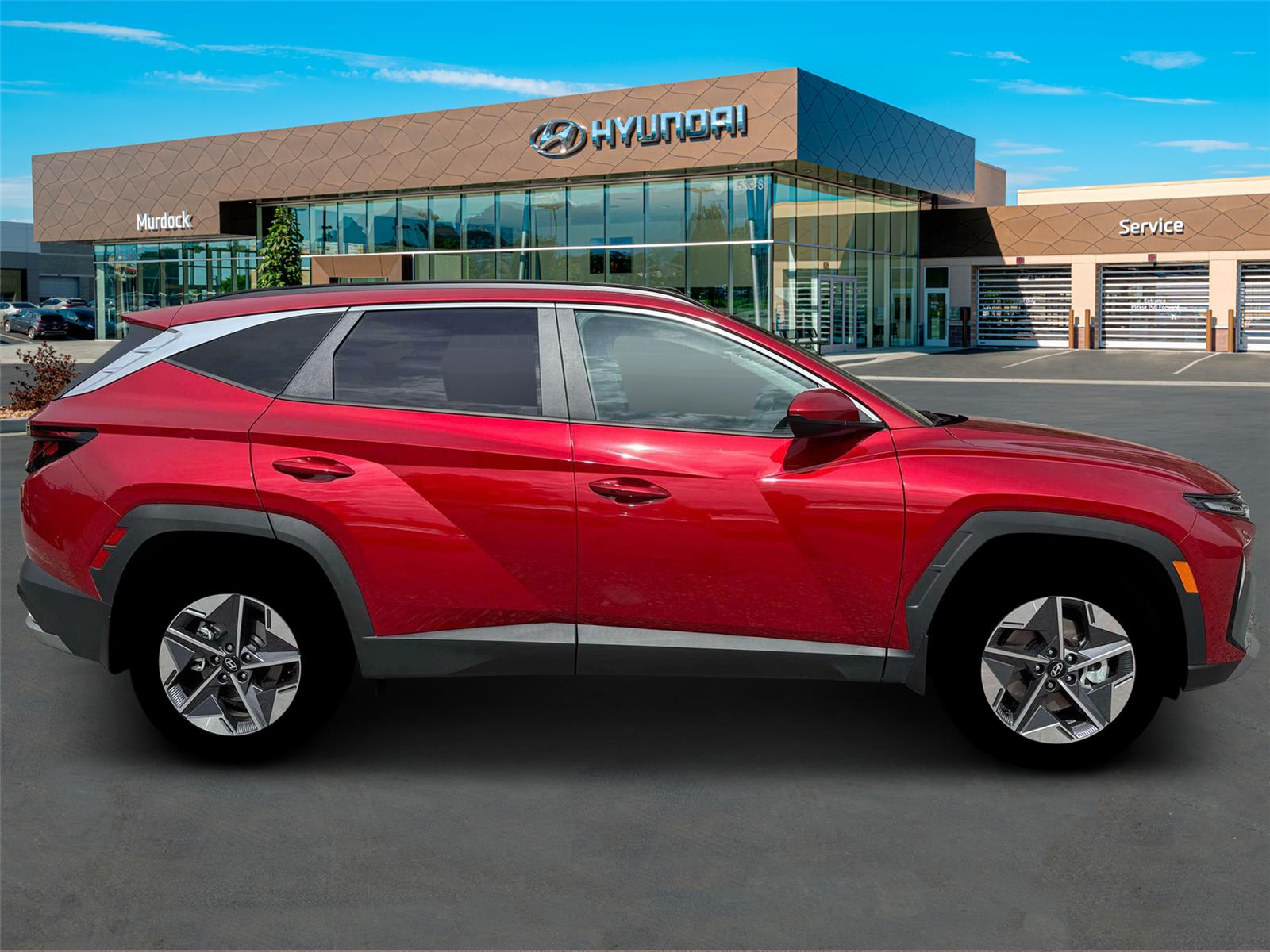 New 2026 Ultimate Red Hyundai SEL AWD image 9