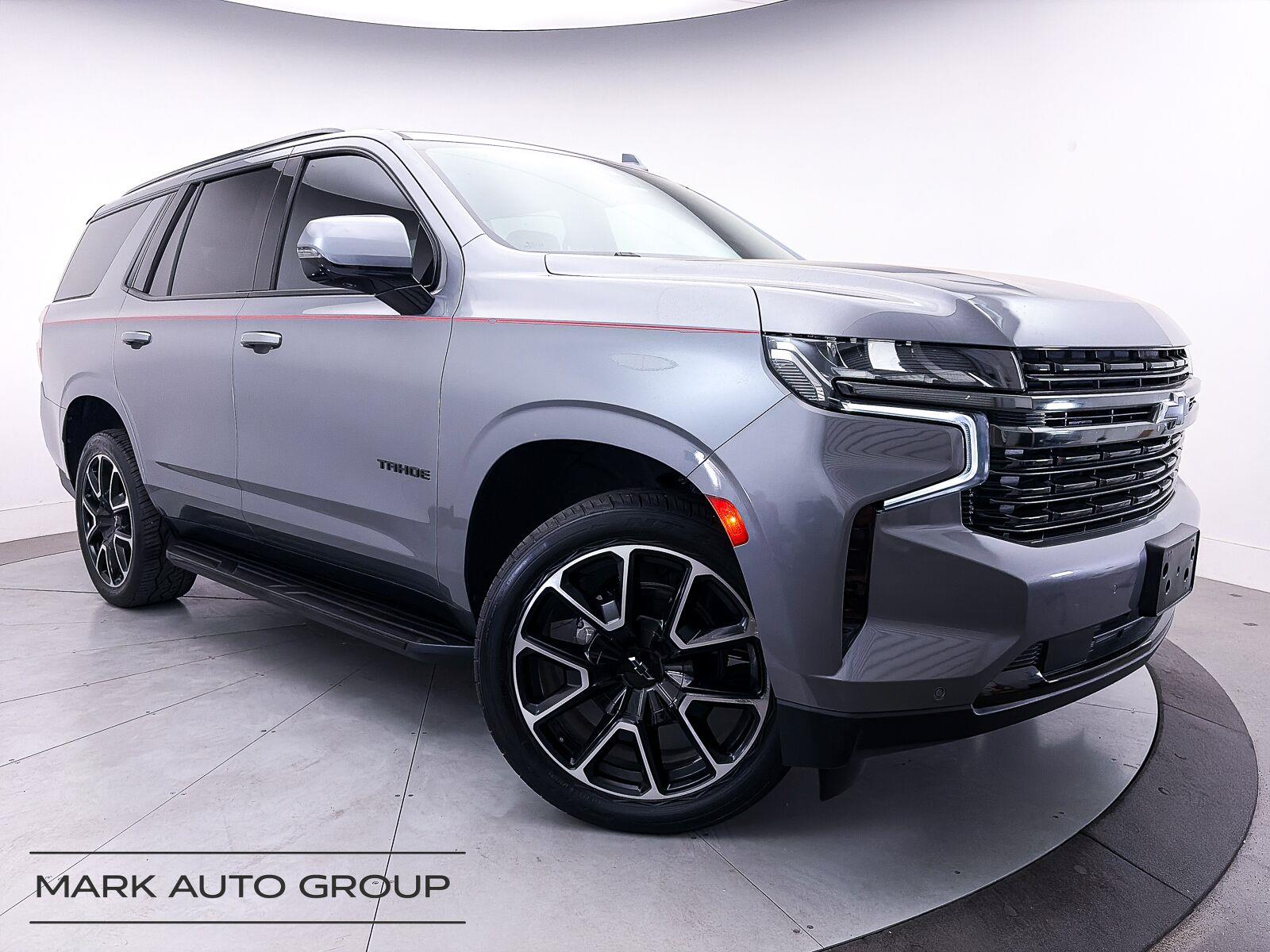 Gray (Satin Steel Metallic) 2021 Chevrolet Tahoe SUV / Crossover Four-Wheel Drive Automatic