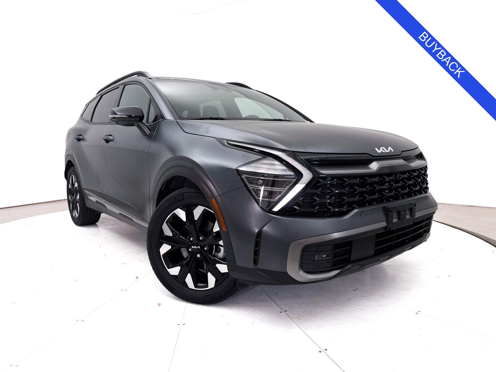 Shadow Matte Gray 2023 Kia Sportage Plug-In Hybrid SUV / Crossover All-Wheel Drive Automatic