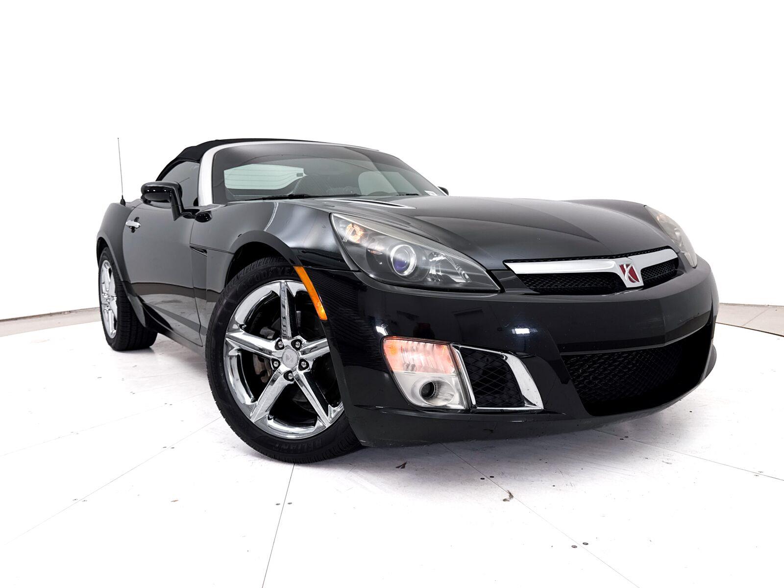 Black Onyx 2008 Saturn Sky Convertible Rear-Wheel Drive 5-Speed Automatic