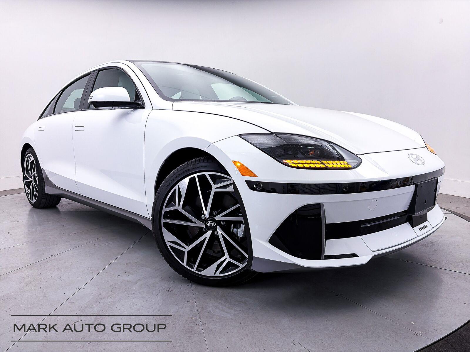 Serenity White 2025 Hyundai Ioniq 6 Sedan Rear-Wheel Drive Automatic