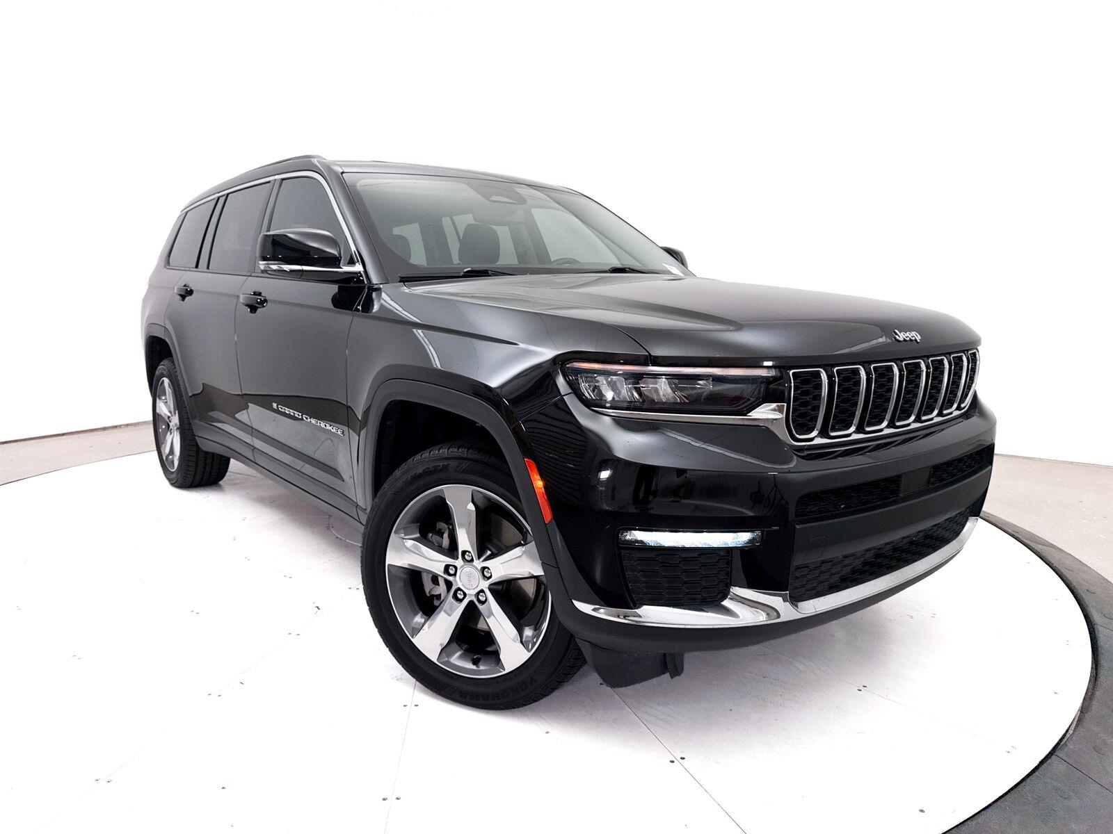 Diamond Black Crystal Pearlcoat 2021 Jeep Grand Cherokee L SUV / Crossover 4X2 8-Speed Automatic