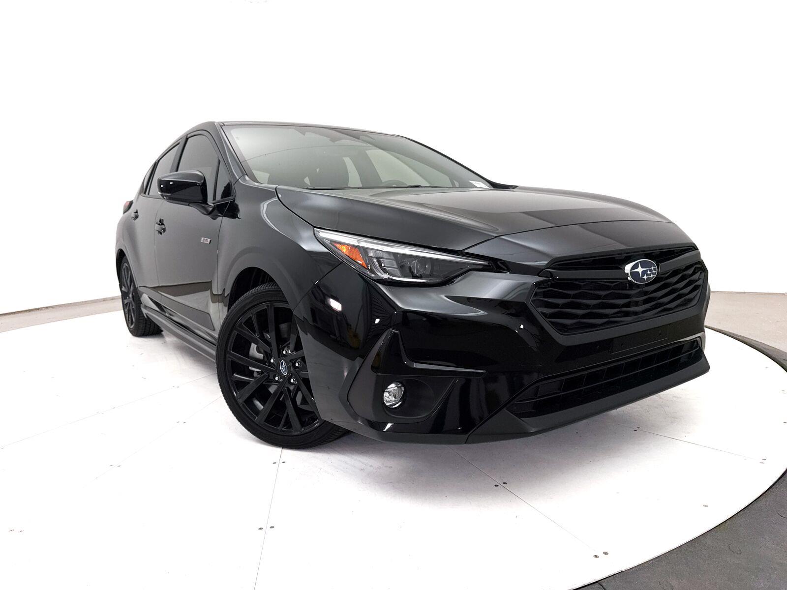 Crystal Black Silica 2024 Subaru Impreza Wagon All-Wheel Drive Continuously Variable Transmission