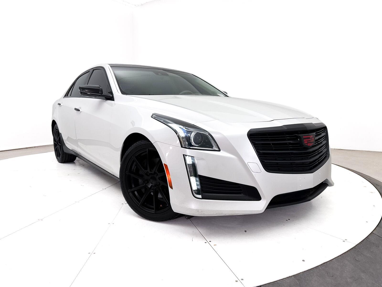 White 2016 Cadillac CTS Sedan All-Wheel Drive