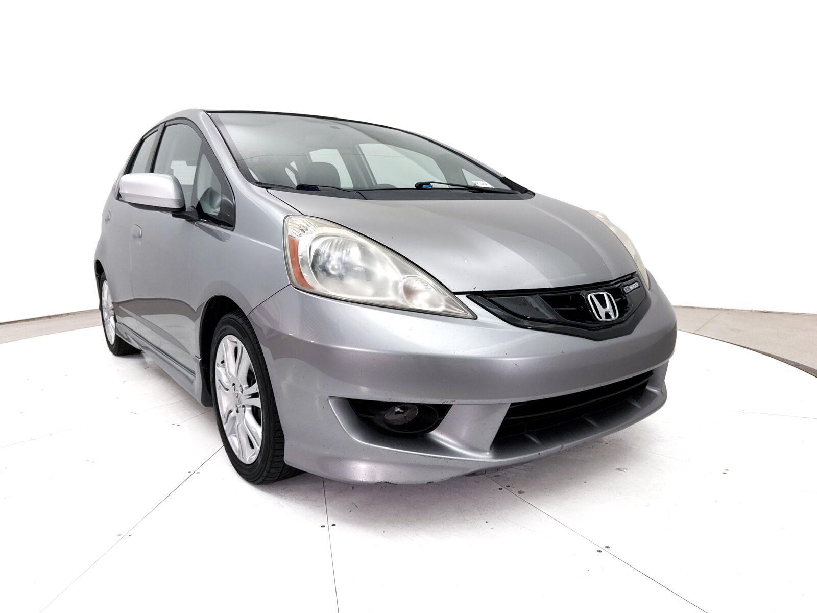 Silver 2009 Honda Fit Hatchback Front-Wheel Drive