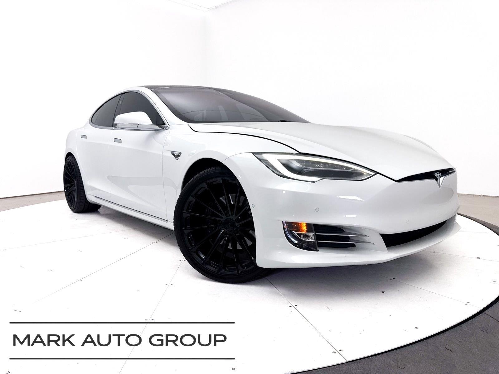 Pearl White Multi-Coat 2018 Tesla Model S Sedan All-Wheel Drive Automatic