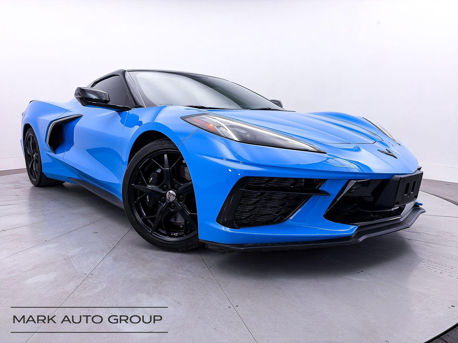 Rapid Blue 2022 Chevrolet Corvette Convertible Rear-Wheel Drive 8-Speed Dual Clutch