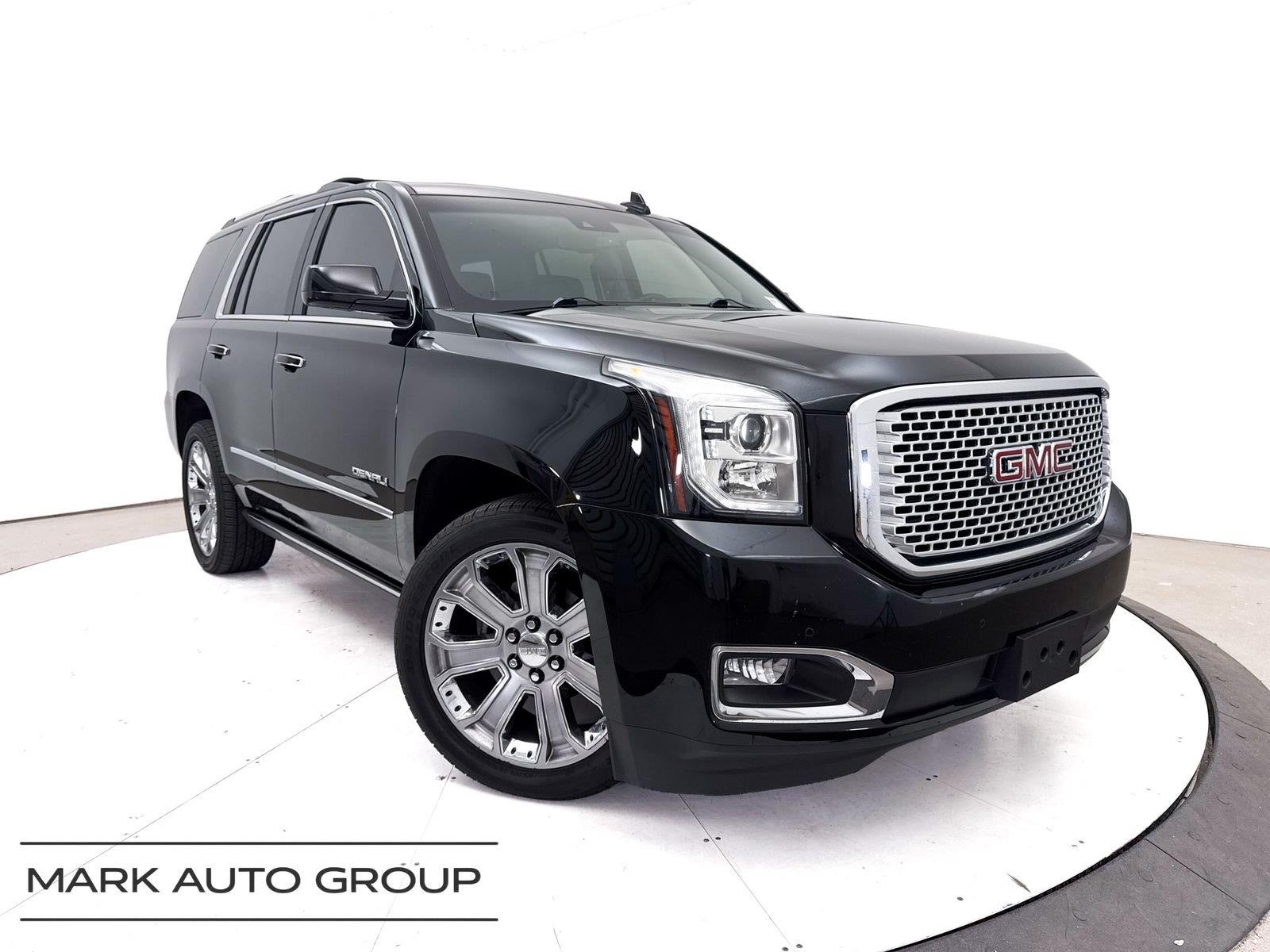Onyx Black 2017 GMC Yukon SUV / Crossover Four-Wheel Drive 8-Speed Automatic