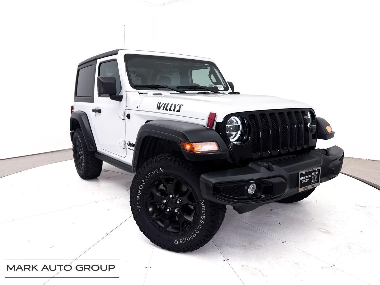 White 2022 Jeep Wrangler SUV / Crossover Four-Wheel Drive 8-Speed Automatic