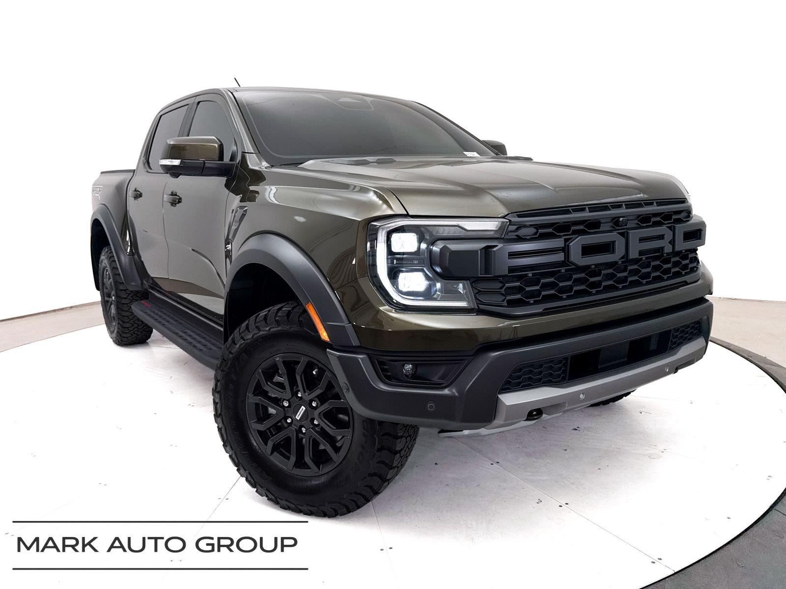 Shelter Green 2024 Ford Ranger Pickup Truck Four-Wheel Drive Automatic