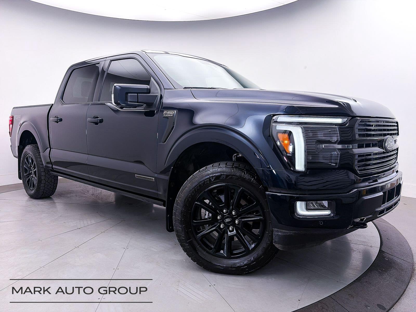 Antimatter Blue 2025 Ford F-150 Pickup Truck Four-Wheel Drive Automatic