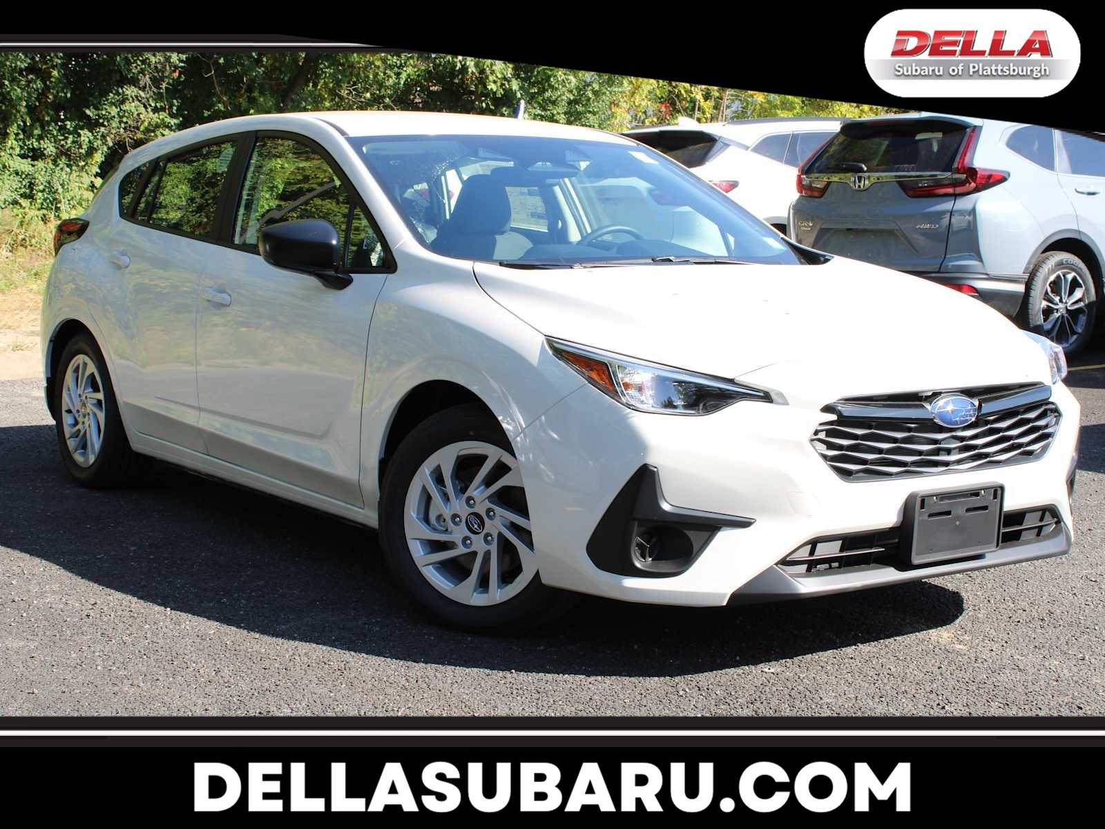 Crystal White Pearl 2025 Subaru Impreza Sedan Continuously Variable Transmission