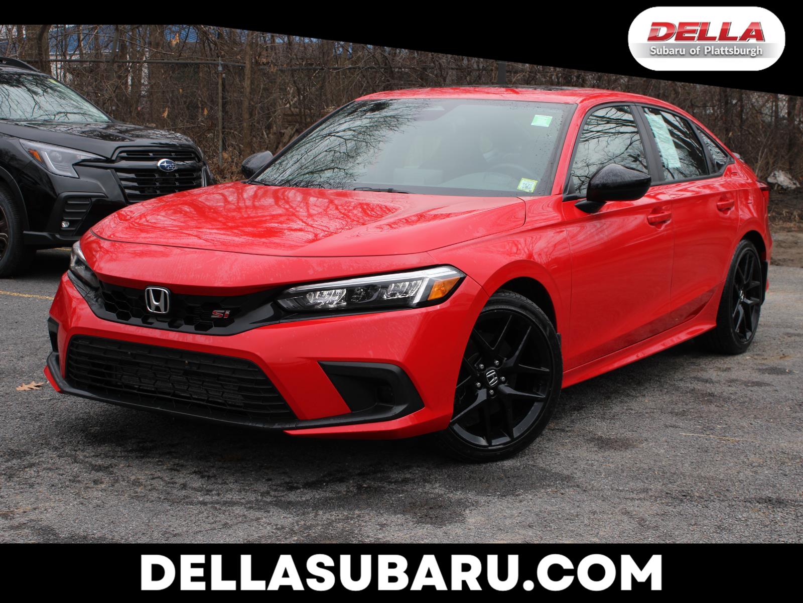 Rallye Red 2023 Honda Civic Si FWD Sedan Front-Wheel Drive Manual