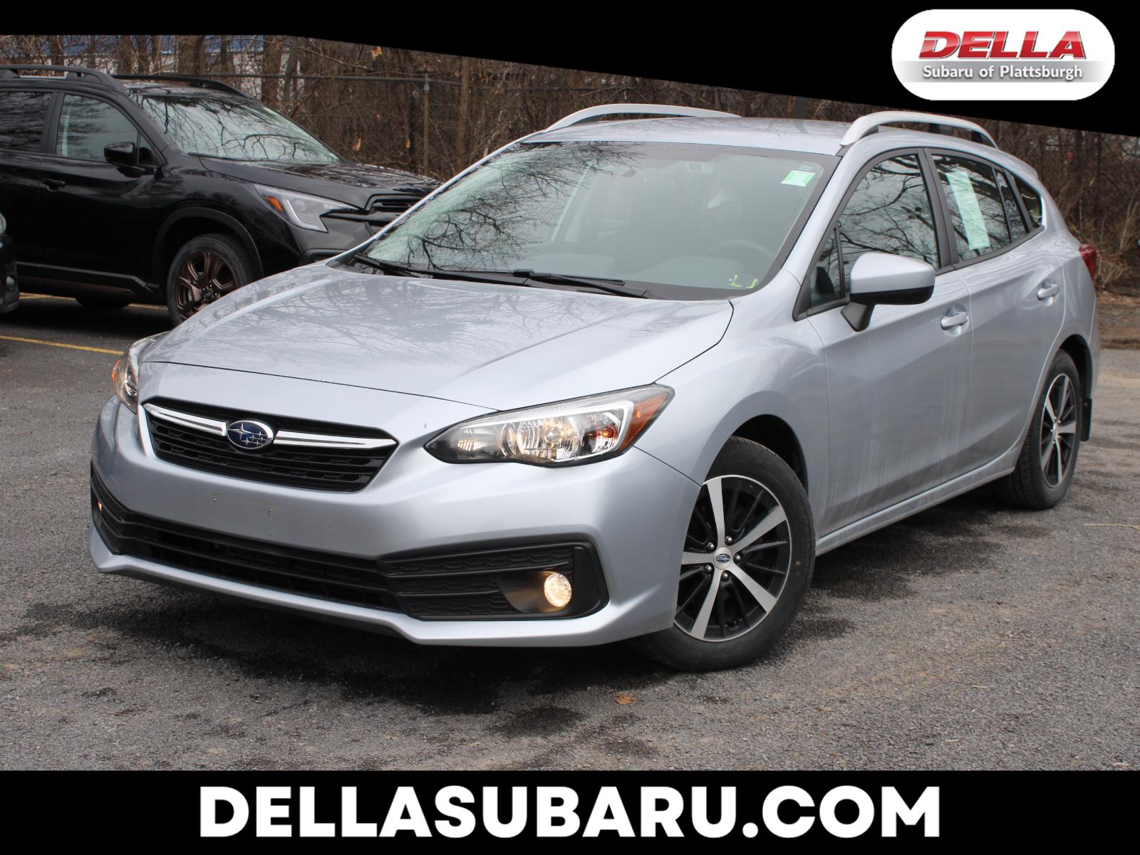 Ice Silver Metallic 2023 Subaru Impreza Premium Wagon AWD Wagon All-Wheel Drive Continuously Variable Transmission