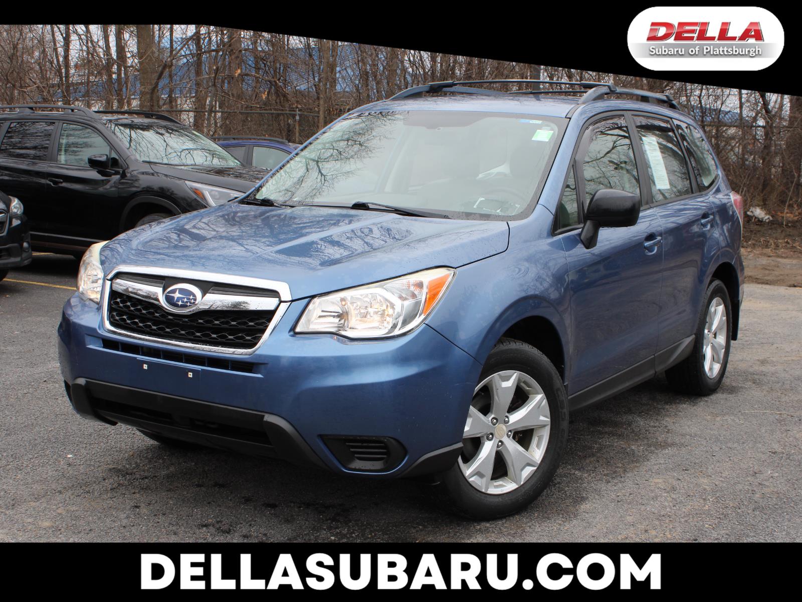 Quartz Blue Pearl 2016 Subaru Forester 2.5i SUV / Crossover All-Wheel Drive Continuously Variable Transmission