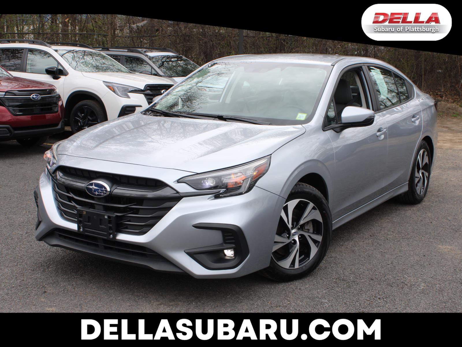 Ice Silver Metallic 2025 Subaru Legacy Premium AWD Sedan All-Wheel Drive Continuously Variable Transmission