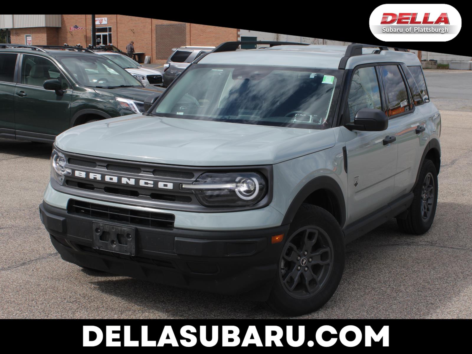 Cactus Gray 2024 Ford Bronco Sport Big Bend AWD SUV / Crossover All-Wheel Drive 8-Speed Automatic