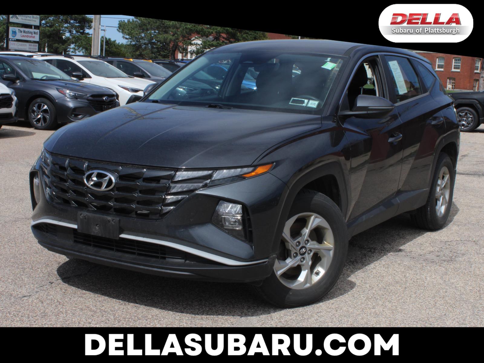 Portofino Gray 2022 Hyundai Tucson SE AWD SUV / Crossover All-Wheel Drive Automatic
