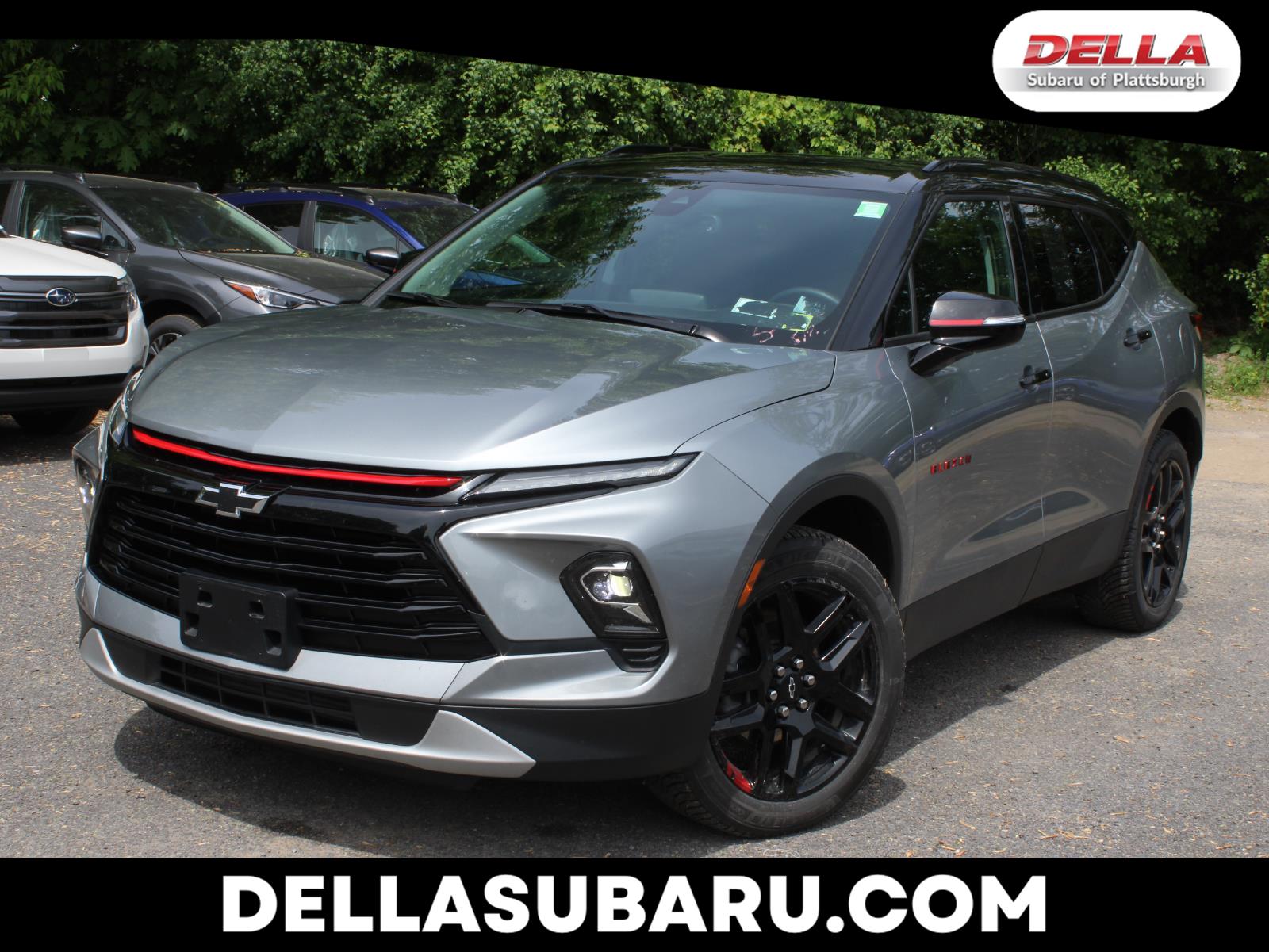 Sterling Gray Metallic 2024 Chevrolet Blazer 3LT AWD SUV / Crossover All-Wheel Drive 9-Speed Automatic