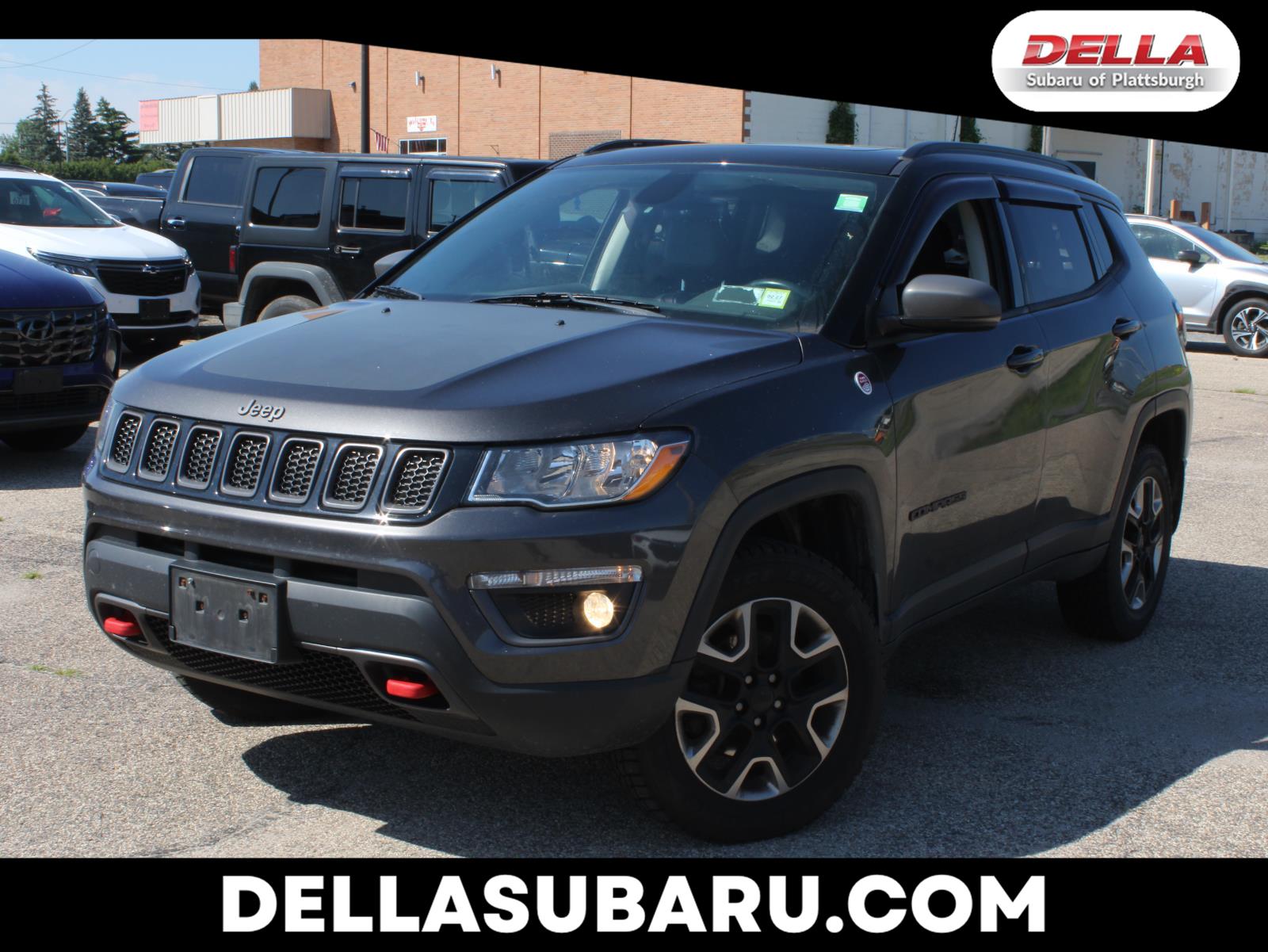 Gray (Granite Crystal Metallic Clearcoat) 2018 Jeep Compass SUV / Crossover Four-Wheel Drive 9-Speed Automatic