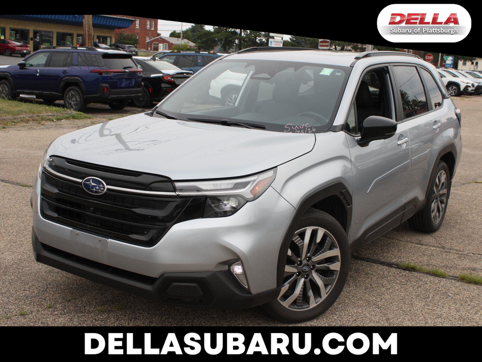 Ice Silver Metallic 2025 Subaru Forester SUV / Crossover All-Wheel Drive Continuously Variable Transmission