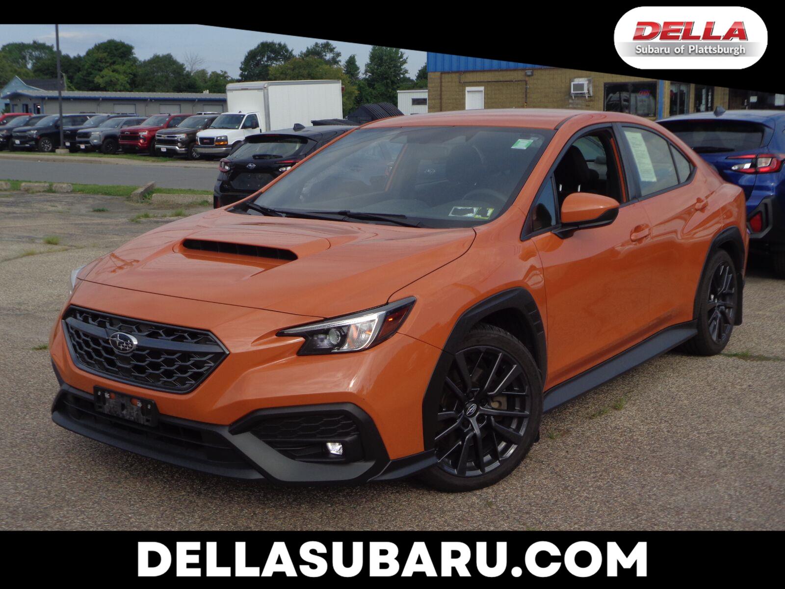 Solar Orange Pearl 2022 Subaru WRX Sedan All-Wheel Drive Continuously Variable Transmission