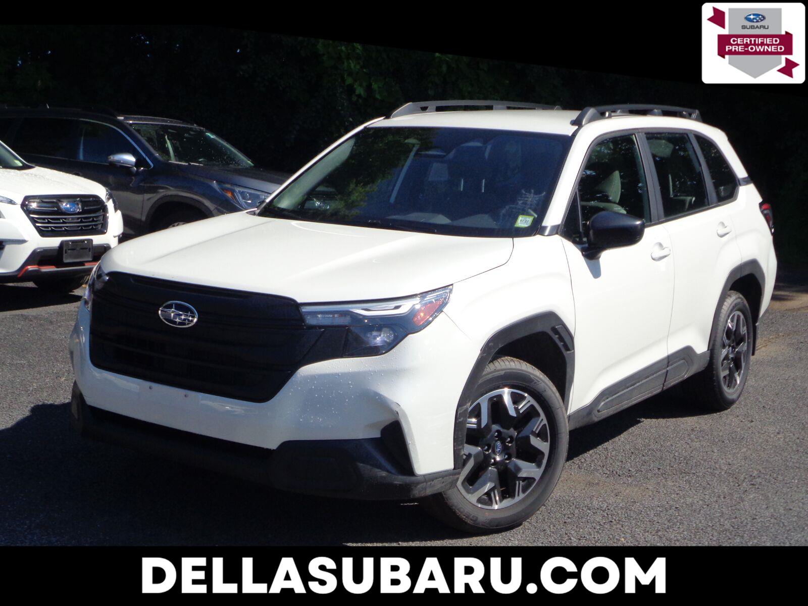 Crystal White Pearl 2025 Subaru Forester SUV / Crossover Continuously Variable Transmission