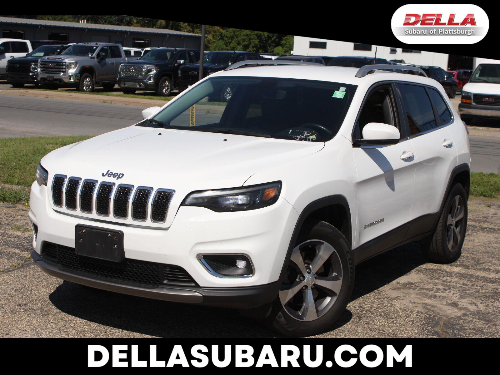 Bright White Clearcoat 2020 Jeep Cherokee SUV / Crossover Four-Wheel Drive 9-Speed Automatic
