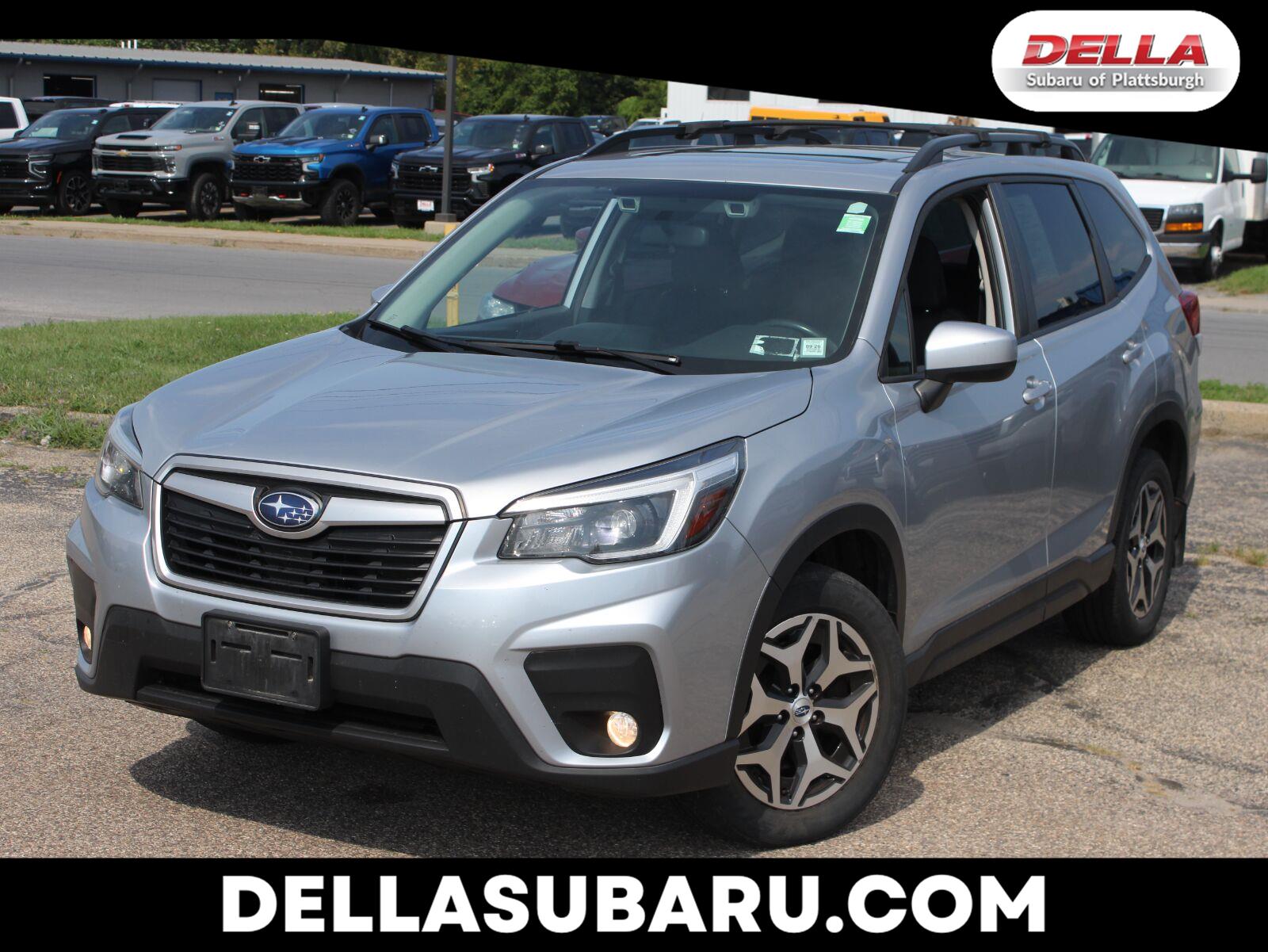 Ice Silver Metallic 2021 Subaru Forester SUV / Crossover All-Wheel Drive Continuously Variable Transmission