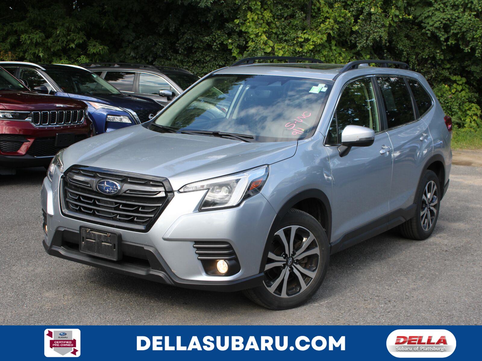 Ice Silver Metallic 2023 Subaru Forester SUV / Crossover All-Wheel Drive Continuously Variable Transmission