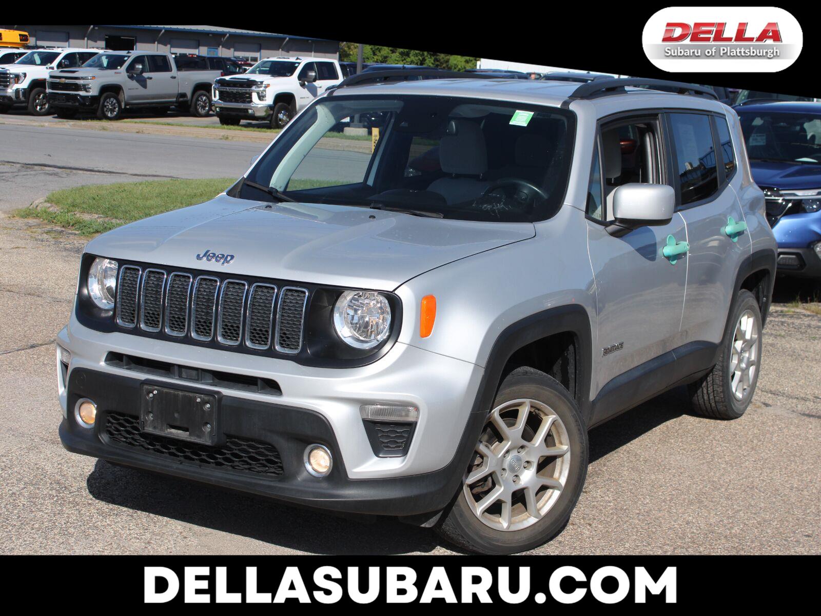 Glacier Metallic Clearcoat 2021 Jeep Renegade SUV / Crossover Four-Wheel Drive 9-Speed Automatic