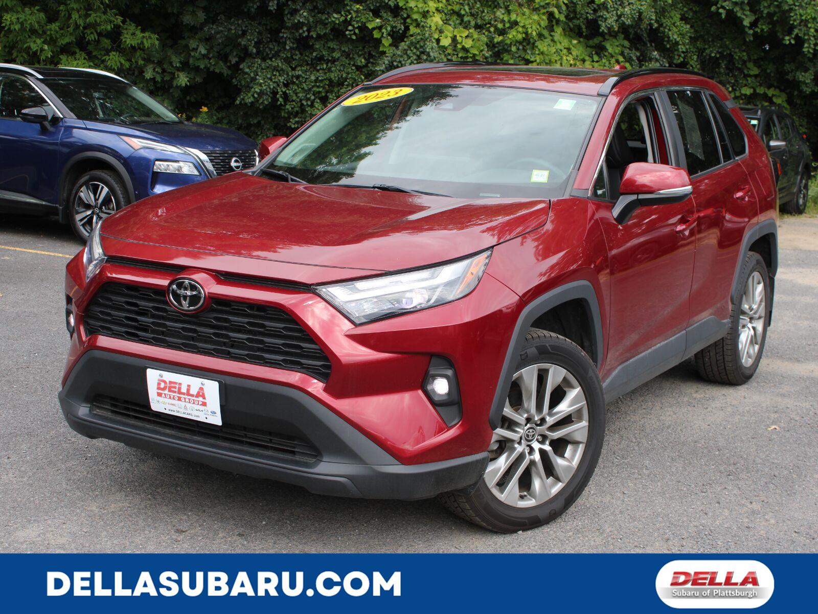 Red (Ruby Flare Pearl) 2023 Toyota RAV4 SUV / Crossover All-Wheel Drive Automatic