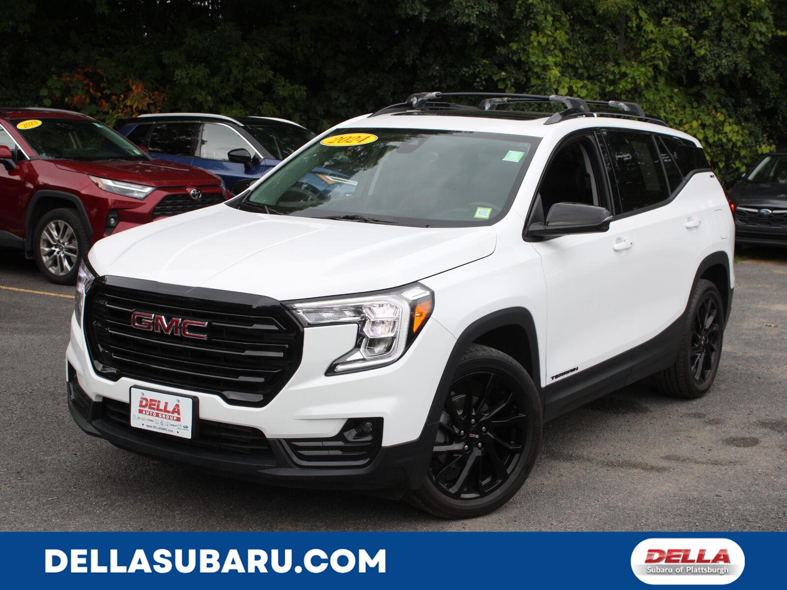 Summit White 2024 GMC Terrain SUV / Crossover All-Wheel Drive 9-Speed Automatic Overdrive