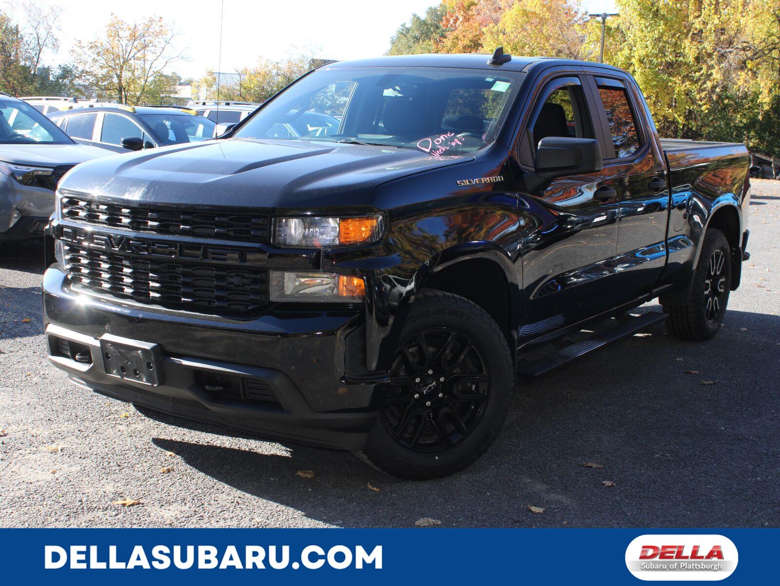 Black 2021 Chevrolet Silverado 1500 Pickup Truck Four-Wheel Drive 6-Speed Automatic