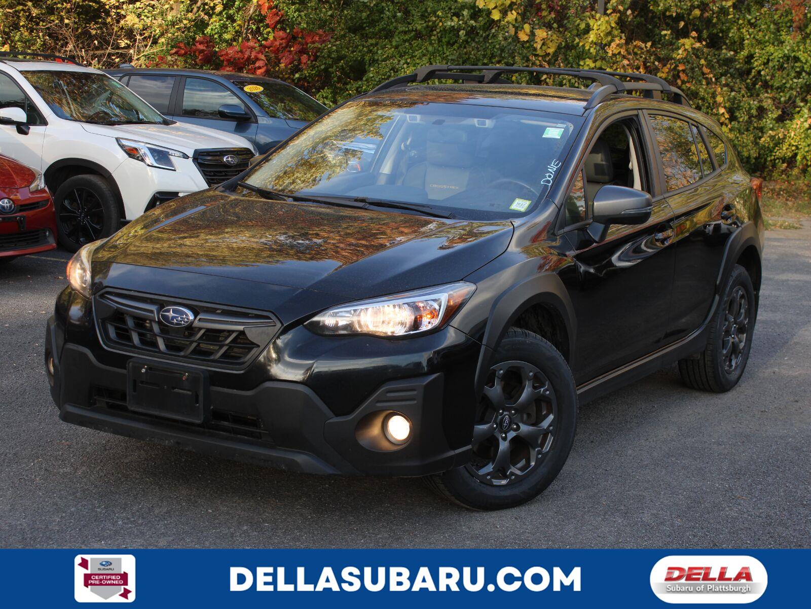 Crystal Black Silica 2021 Subaru Crosstrek SUV / Crossover All-Wheel Drive Continuously Variable Transmission