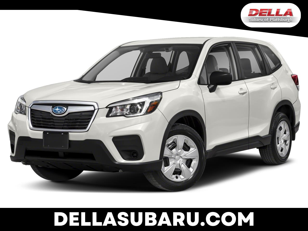 Crystal White Pearl 2019 Subaru Forester 2.5i Premium AWD SUV / Crossover All-Wheel Drive Continuously Variable Transmission