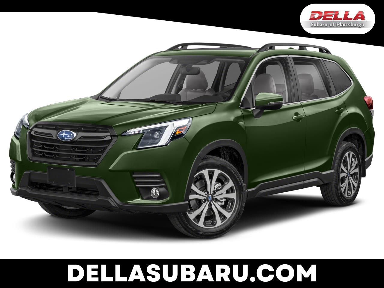 Cascade Green Silica 2023 Subaru Forester Limited Crossover AWD SUV / Crossover All-Wheel Drive Continuously Variable Transmission