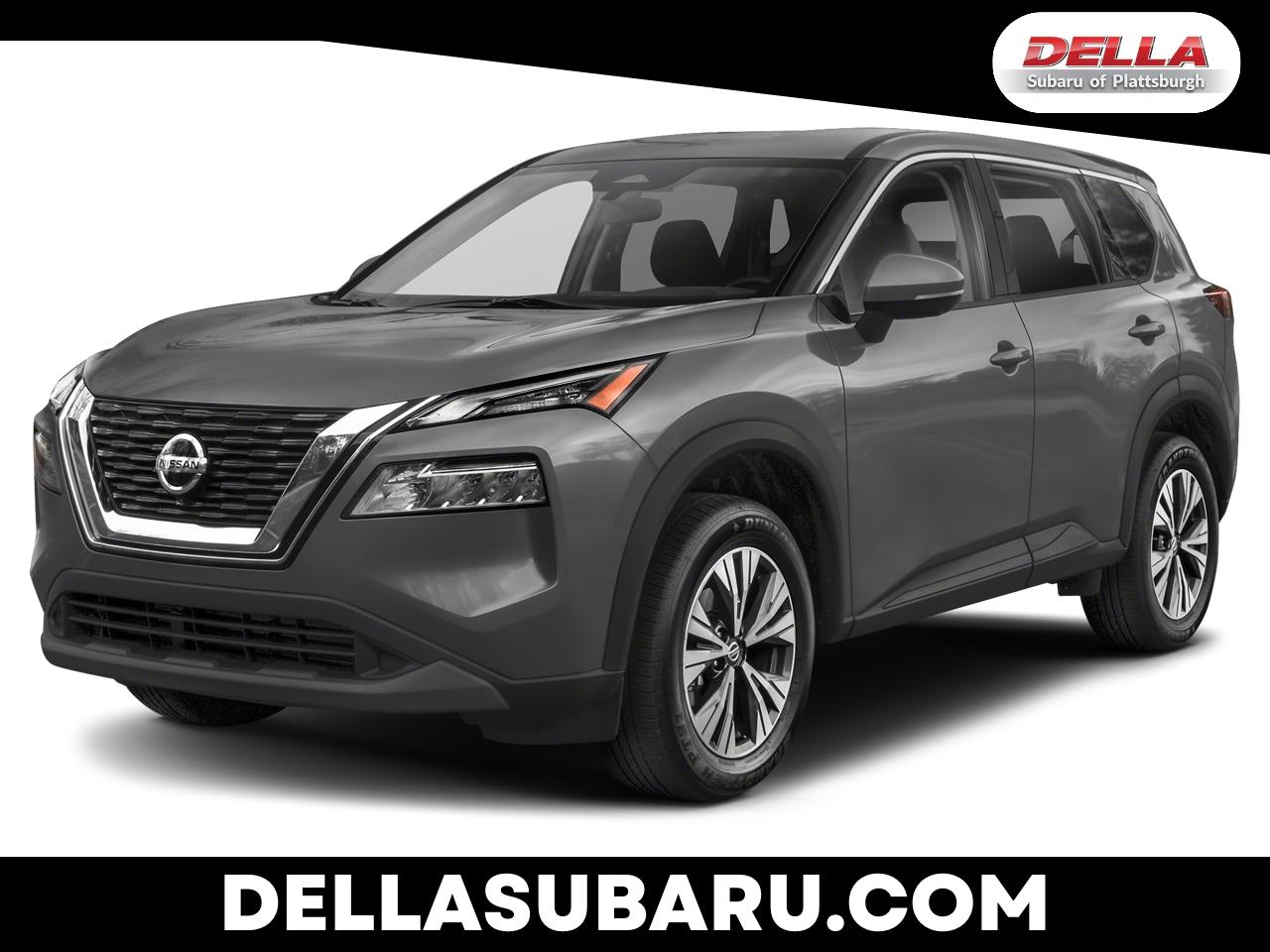 Gray (Gun Metallic) 2021 Nissan Rogue SV AWD SUV / Crossover All-Wheel Drive Continuously Variable Transmission