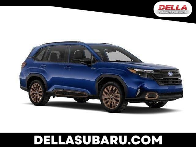 Sapphire Blue Pearl 2026 Subaru Forester Hybrid Sport AWD SUV / Crossover All-Wheel Drive Continuously Variable Transmission