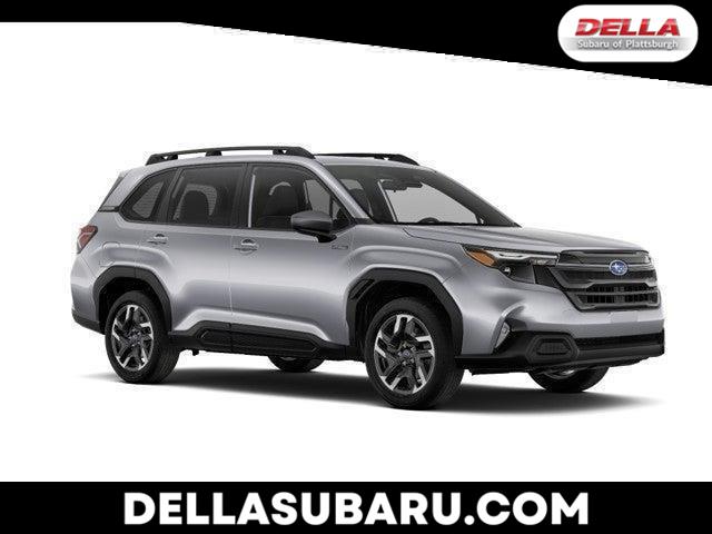 Ice Silver Metallic 2026 Subaru Forester Hybrid Premium AWD SUV / Crossover All-Wheel Drive Continuously Variable Transmission